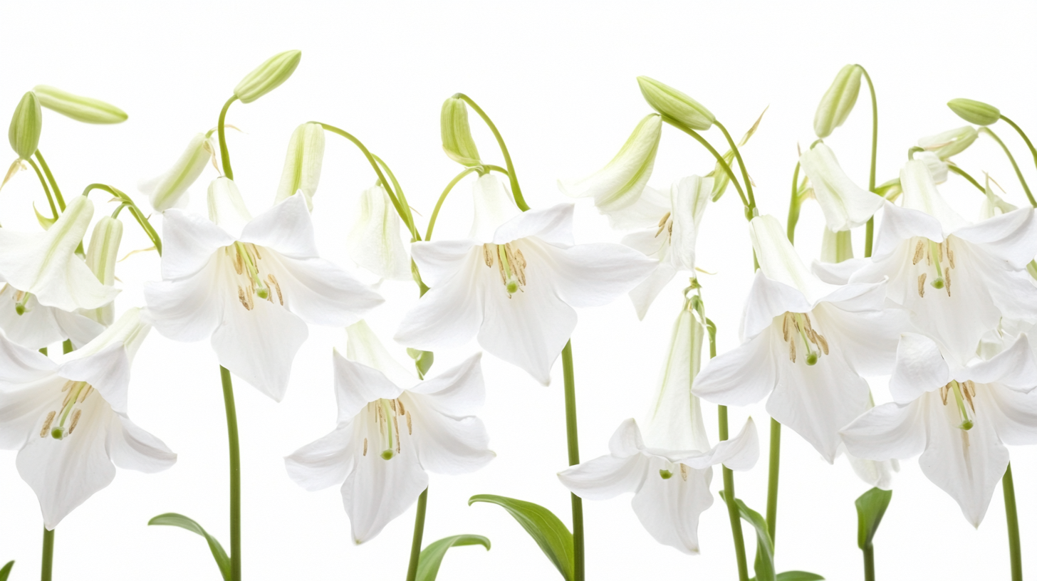 white bell flowers